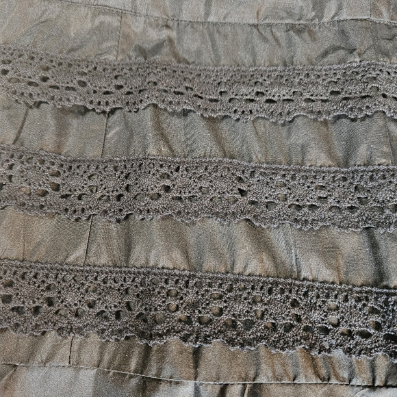 INC International Concepts Women Sassy Black Skirt Size 12 r - - Picture 3 of 8